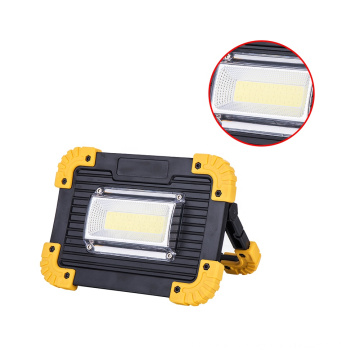 Portable USB Rechargeable Work lights 300 Lumen Waterproof Car Repair inspection COB led Working Lights With power bank